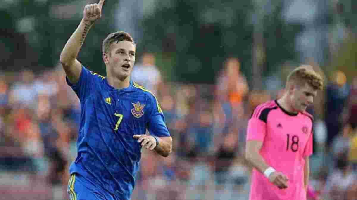 Україна U-21 – Шотландія U-21 – 4:0. Відео голів та огляд матчу