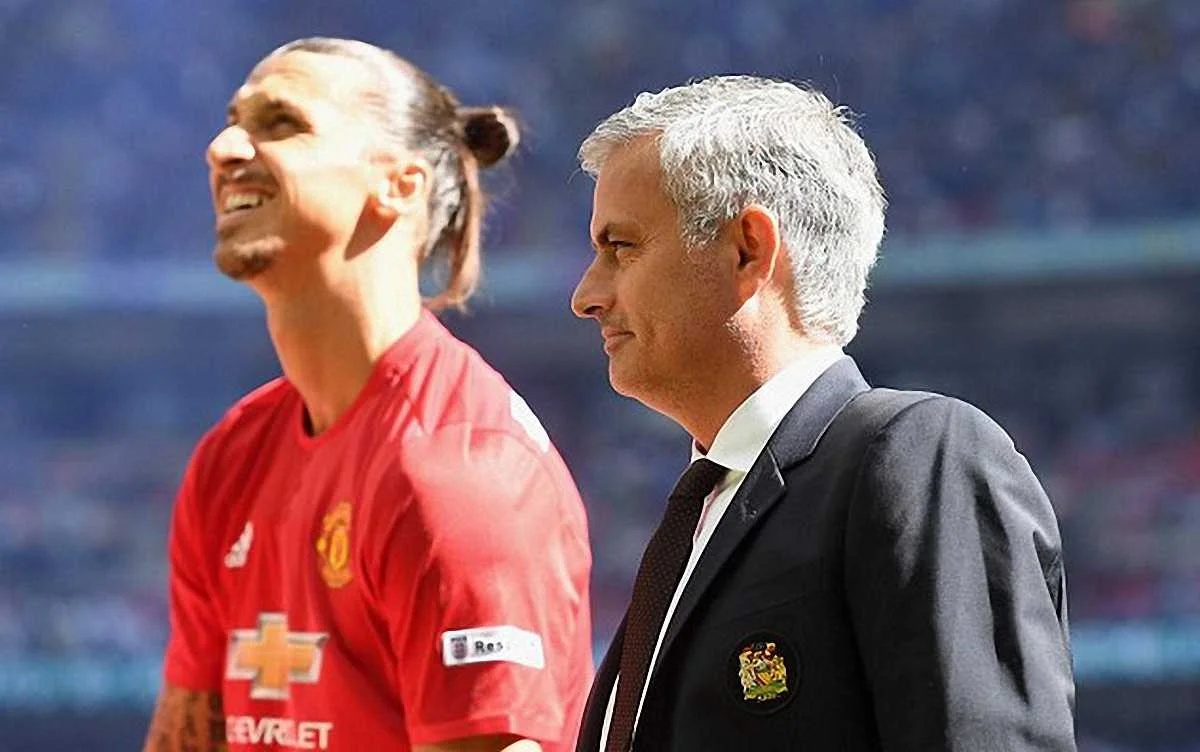 Моуринью рядом со Златаном / фото Getty Images