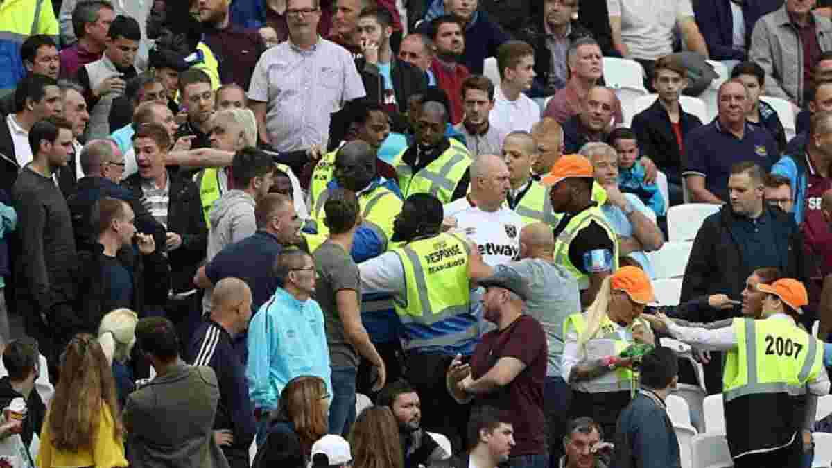 "Вест Хэм" наказал своих фанатов пожизненным запретом посещать стадион