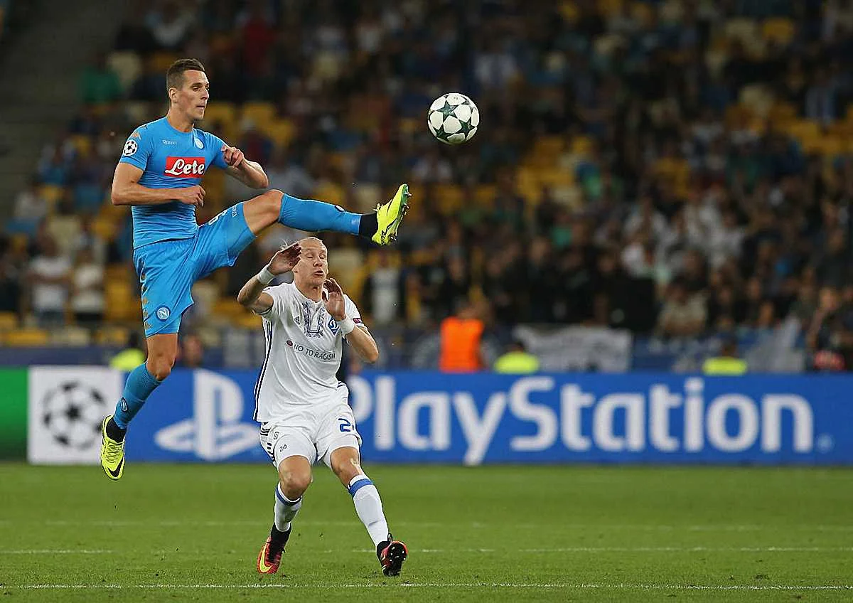 Милик был на высоте во всех смыслах / фото Getty Images