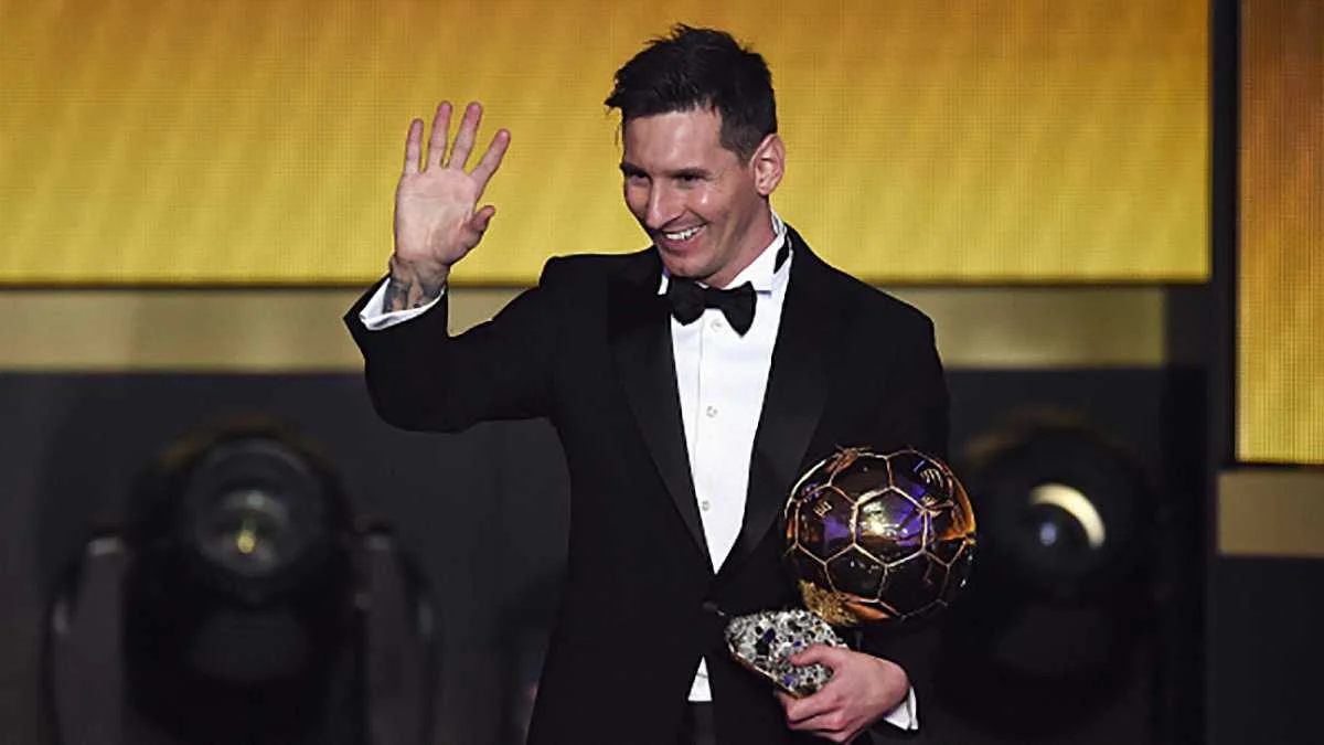 Лионель Месси за время проведения "Золотого мяча" ФИФА успел собрать большую коллекцию / Getty Images