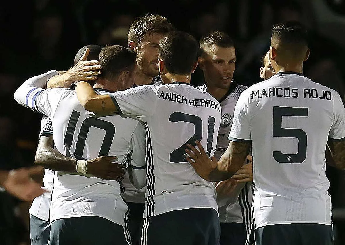 МЮ святкує перемогу / Getty Images