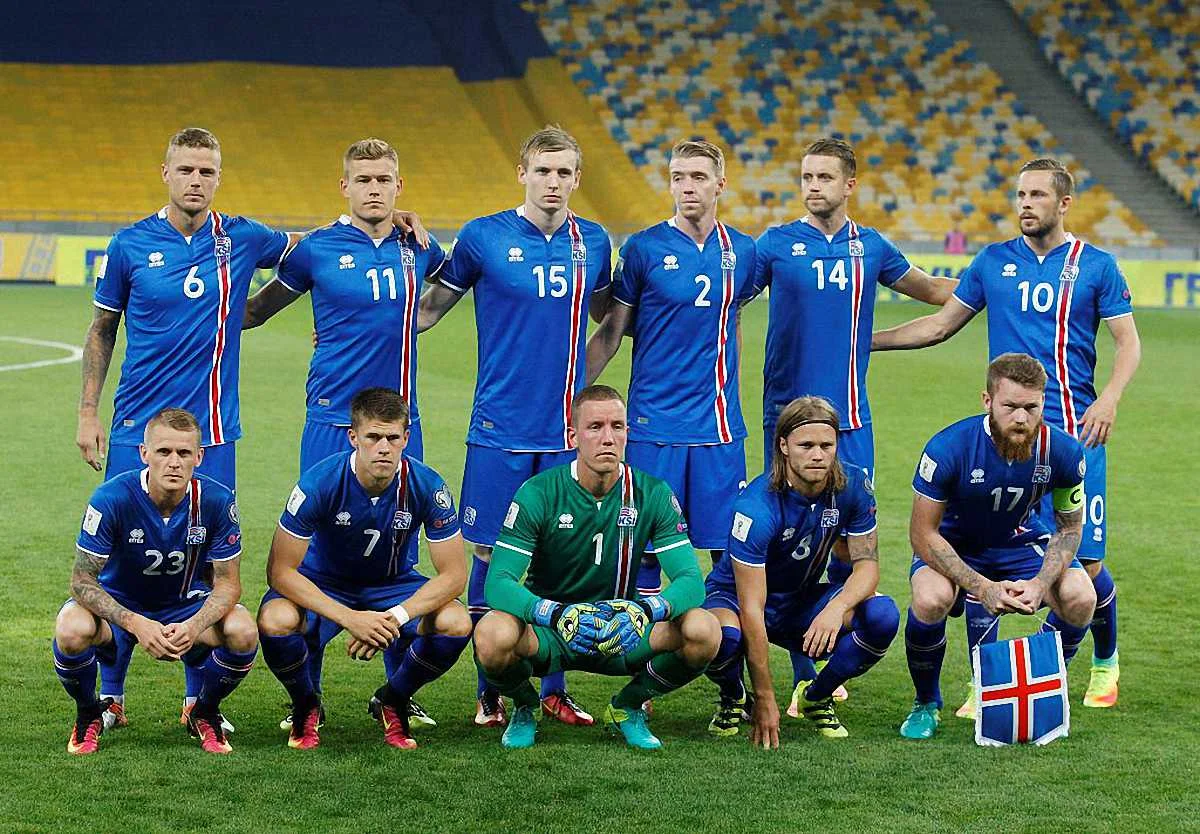 Збірна Ісландії у Києві / фото Getty Images