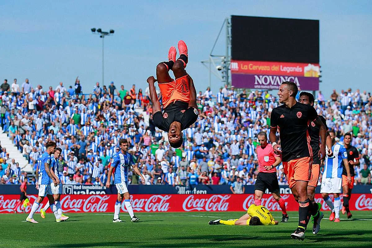 После гола Нани выполнил сальто / gettyimages