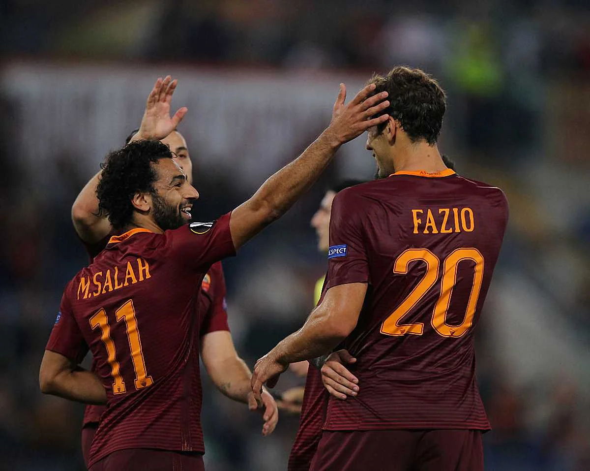 Салах вітає Фасіо / gettyimages