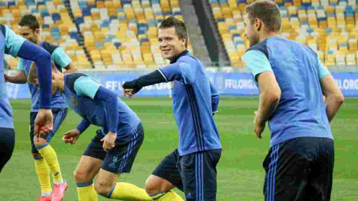 Як збірна України потренувалася перед матчем з Туреччиною 