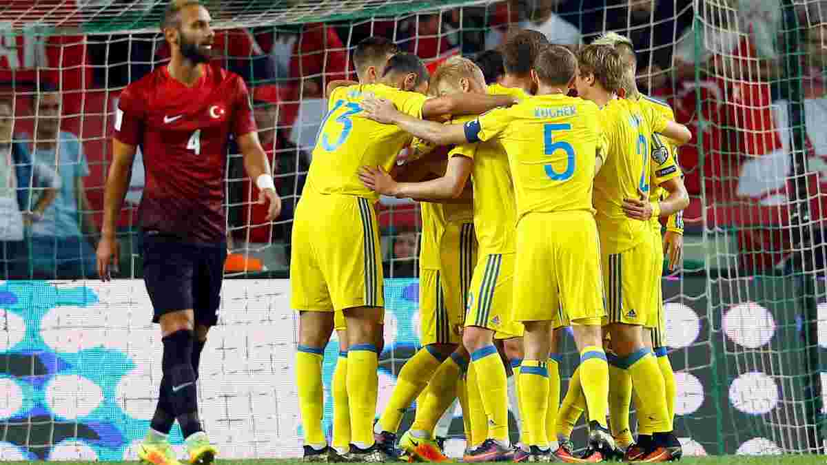Україна забила Туреччині 2 м'ячі рівно за 180 секунд, форварди турків повністю перекриті