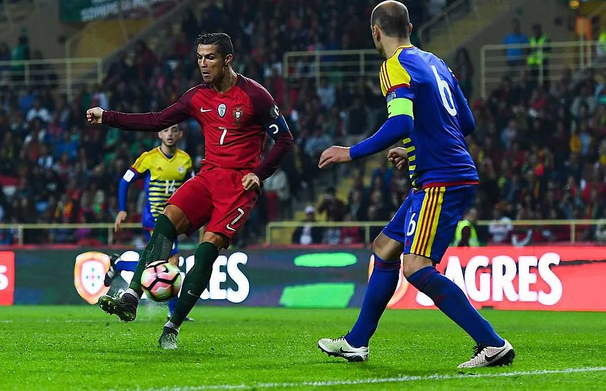 Кріштіану Роналду проти збірної Андорри / Getty Images