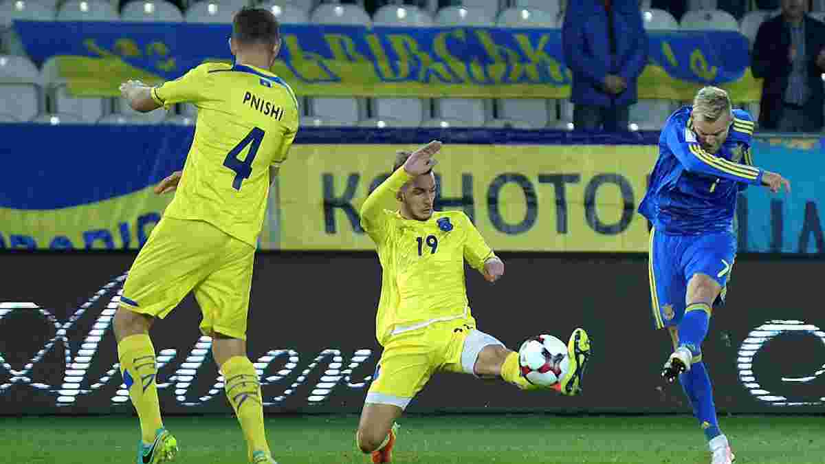 Ярмоленко відзначився вражаючим бомбардирським досягненням за збірну України