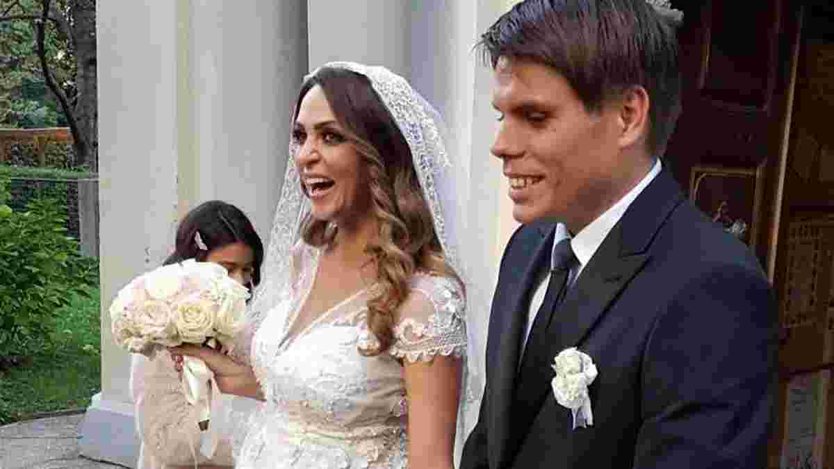 Екс-півзахисник "Динамо" одружився з Міс Хорватія – на весіллі гуляли Срна та Едуардо з коханими
