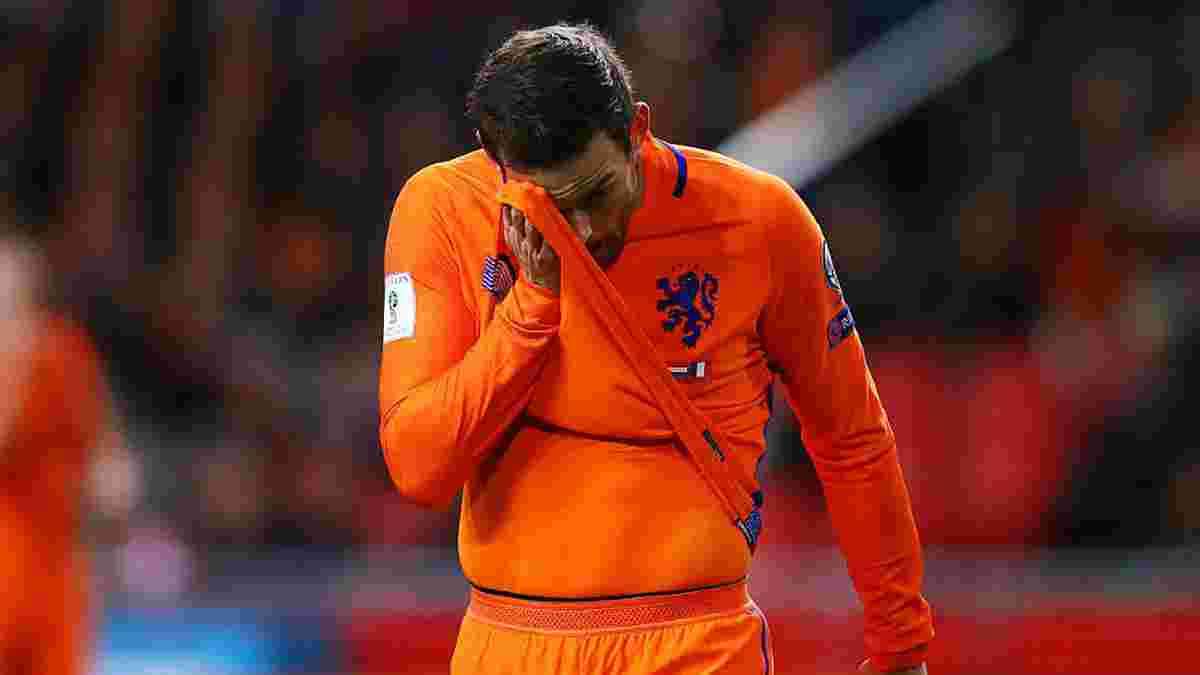 Нидерланды проиграли в квалификации ЧМ впервые за 15 лет