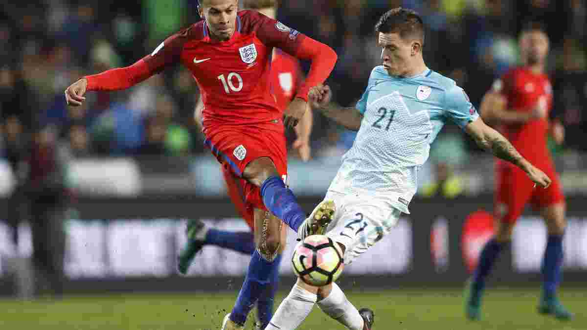 Словения – Англия – 0:0. Видеообзор матча