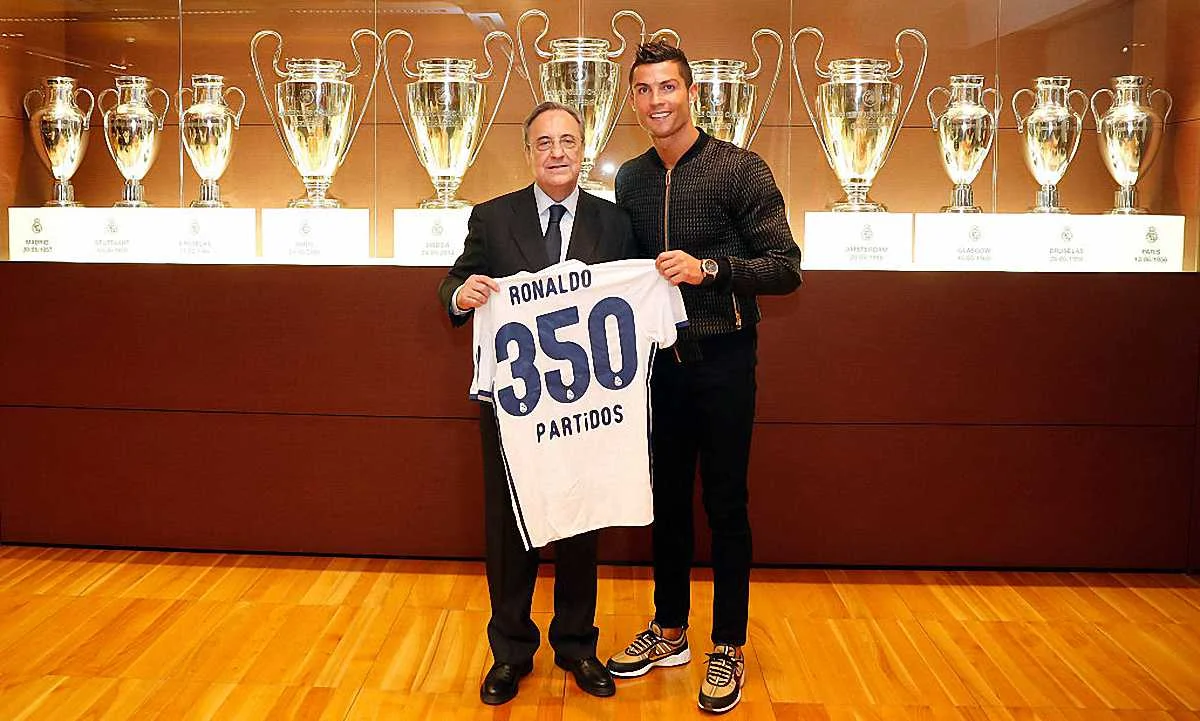 Роналду и Перес / Getty Images