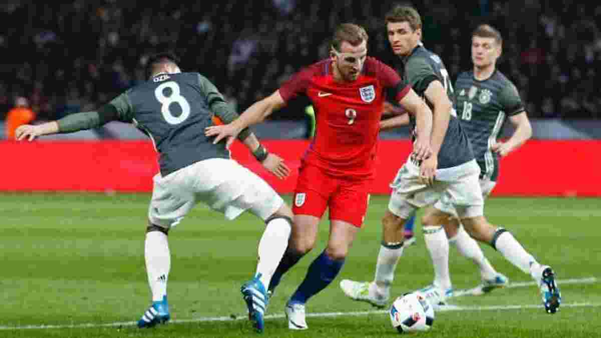 Німеччина та Англія зіграють товариський матч 