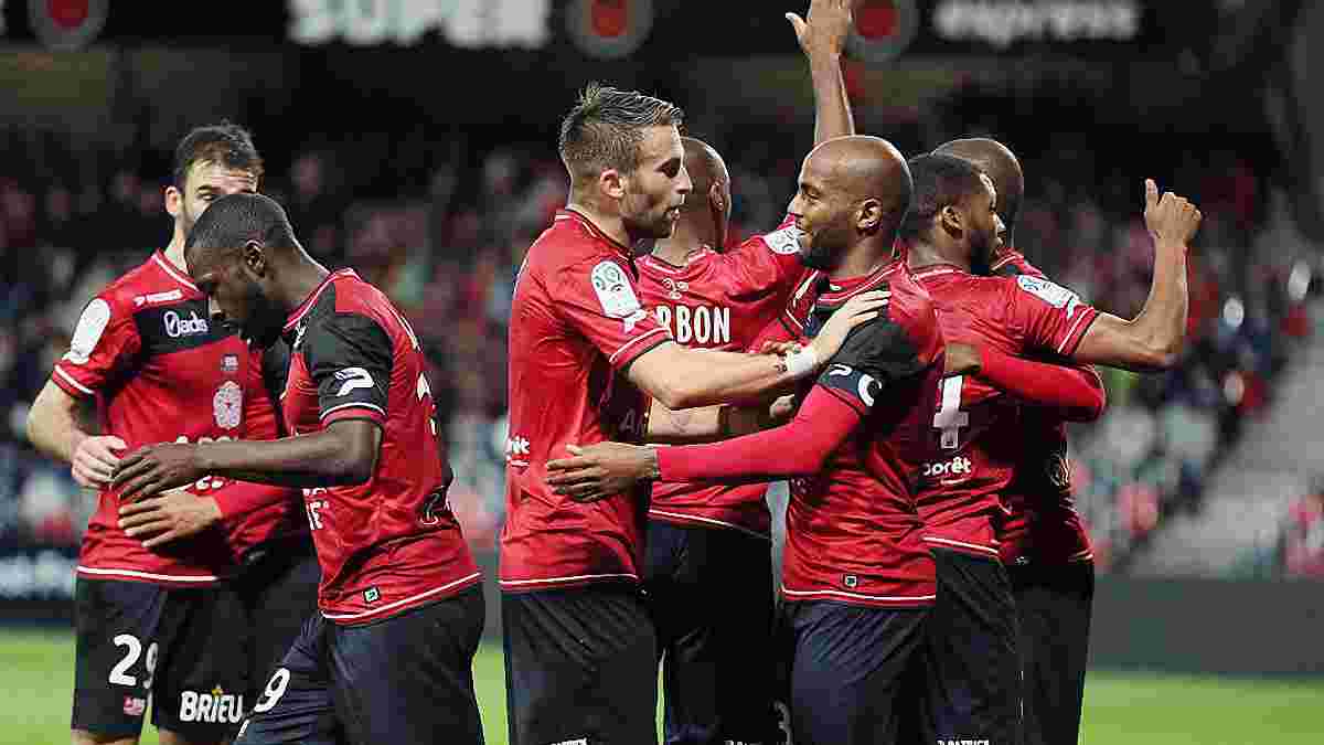 Франция, Лига 1: "Генгам" закрепился в топ-5, "Монпелье" вырвал победу у "Кана"