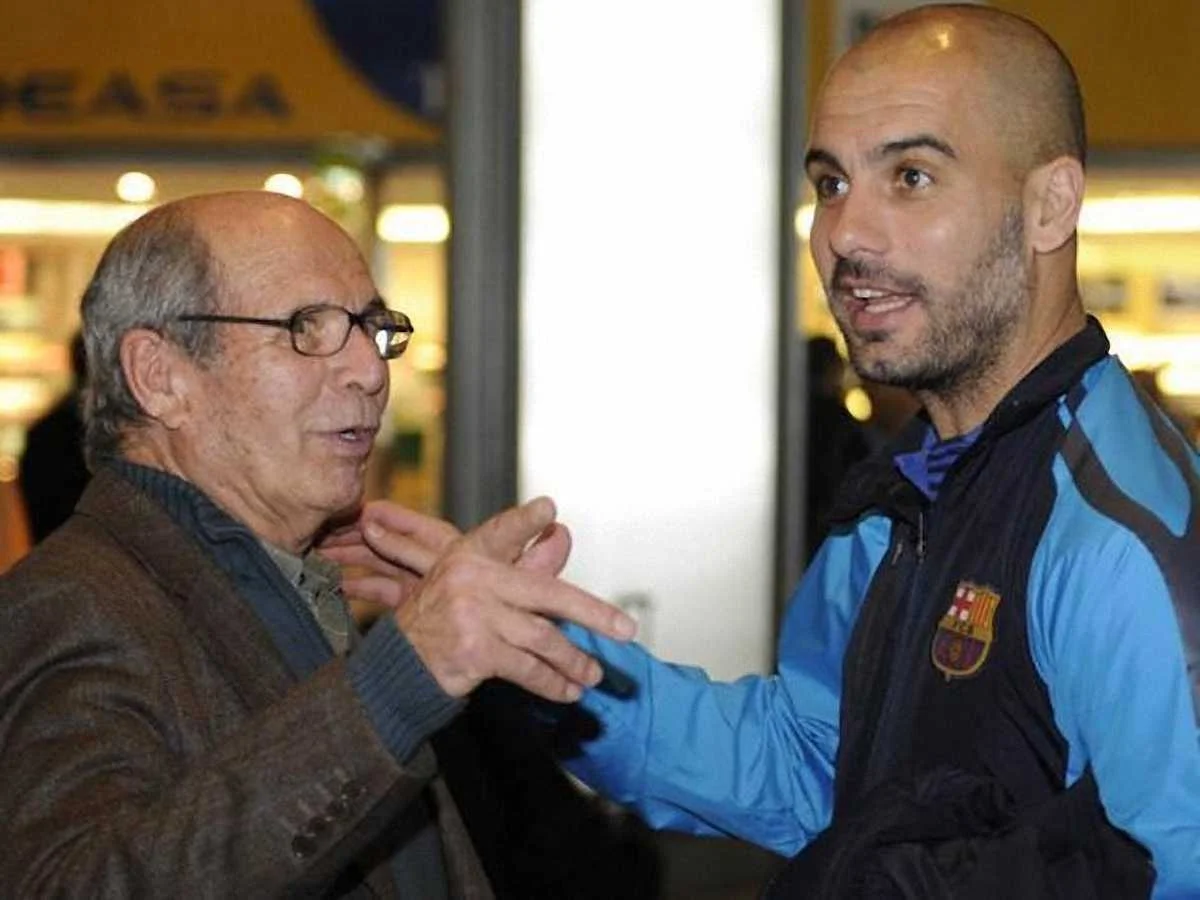 Хосеп Гвардіола та його батько / AS