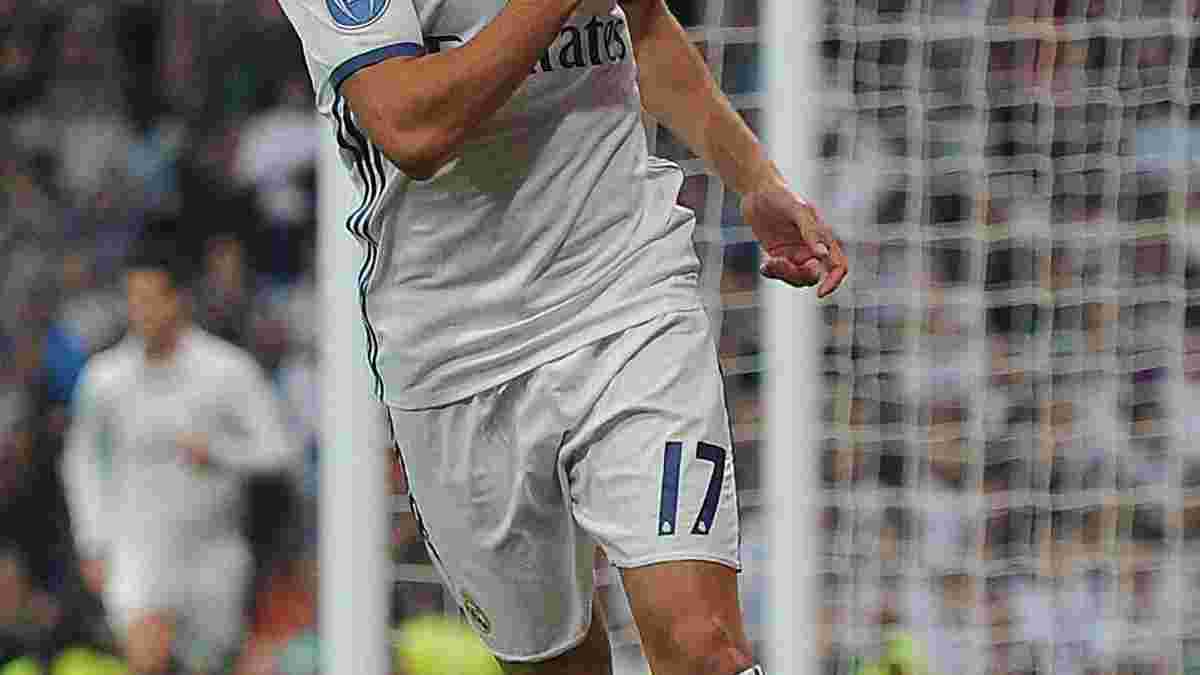 "Реал" – "Легия": Красивый гол Лукаса Васкеса