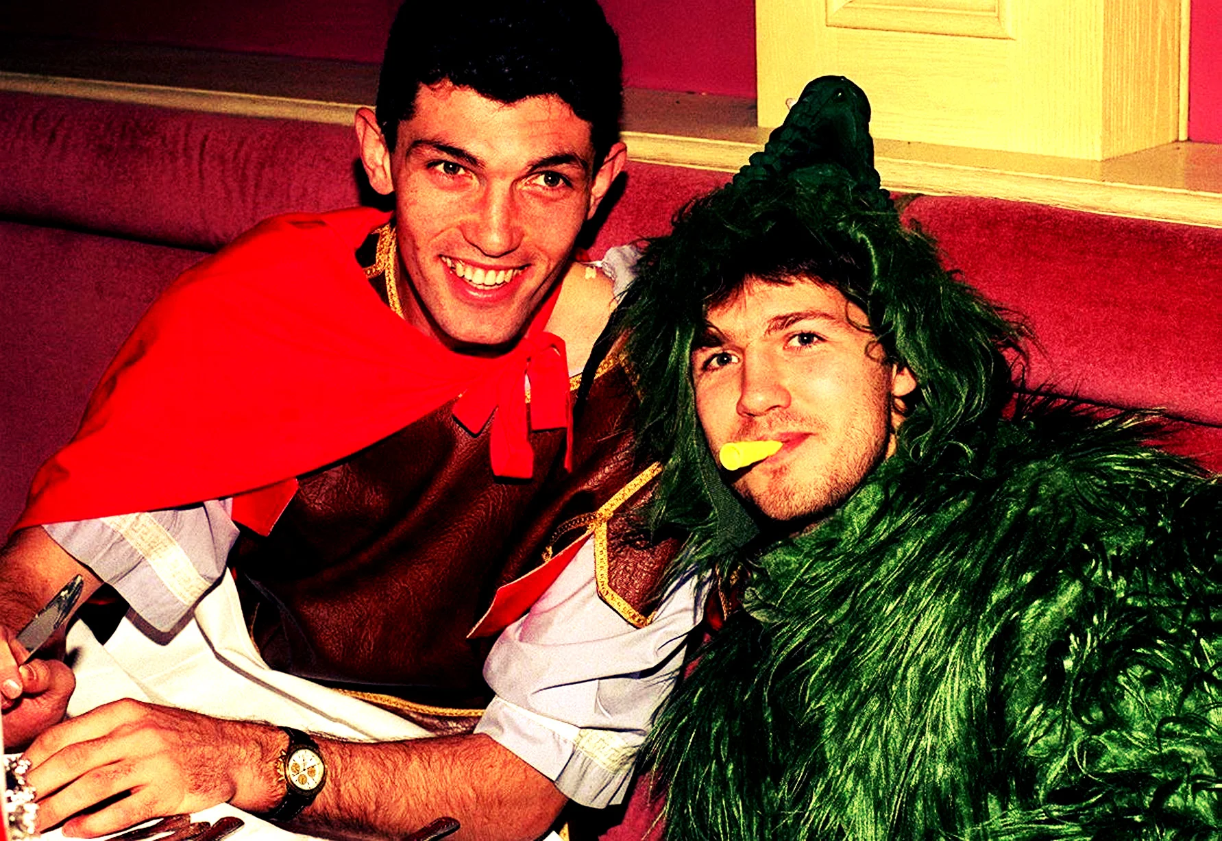 Олег Саленко (справа) с Горданом Петричем