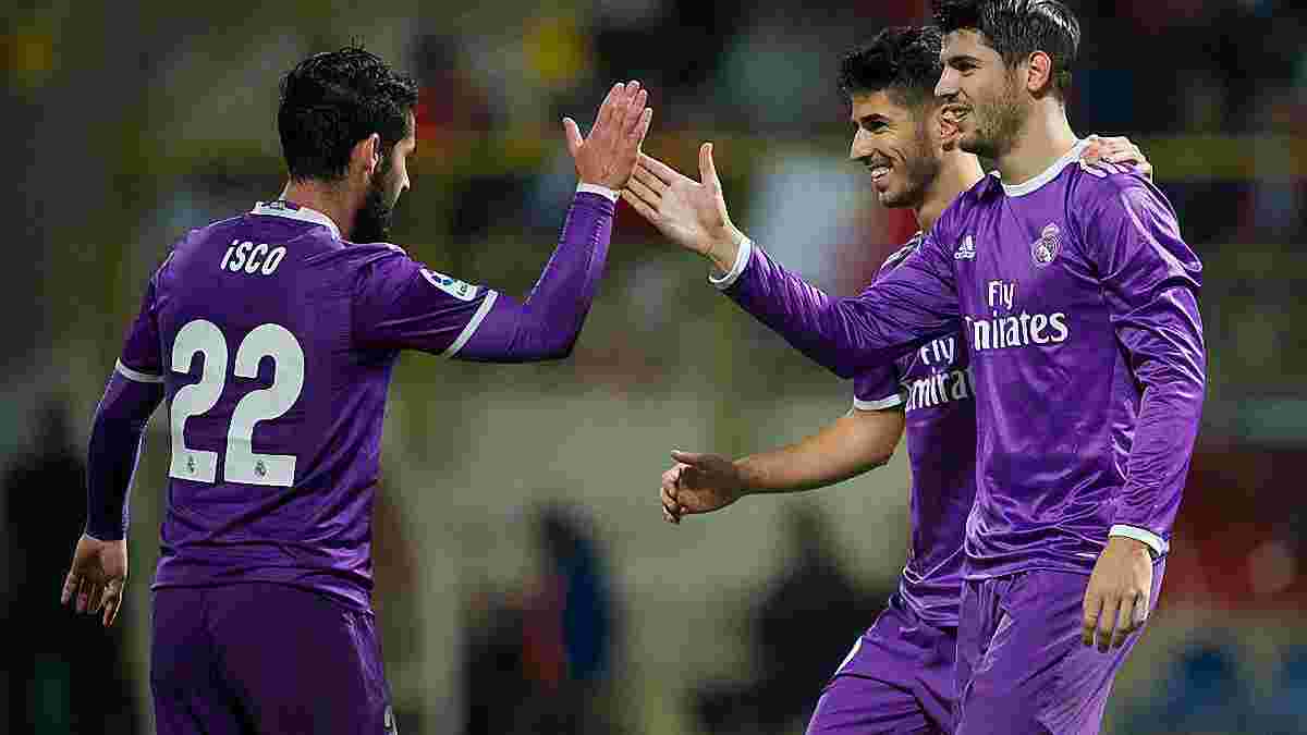 "Реал" забил 7 голов на выезде в Кубке Испании, Мората и Асенсио оформили дубли