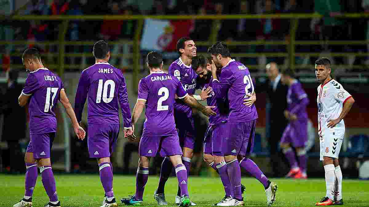 Защитник "Реала" Начо забил космический гол бисиклетой в Кубке Испании