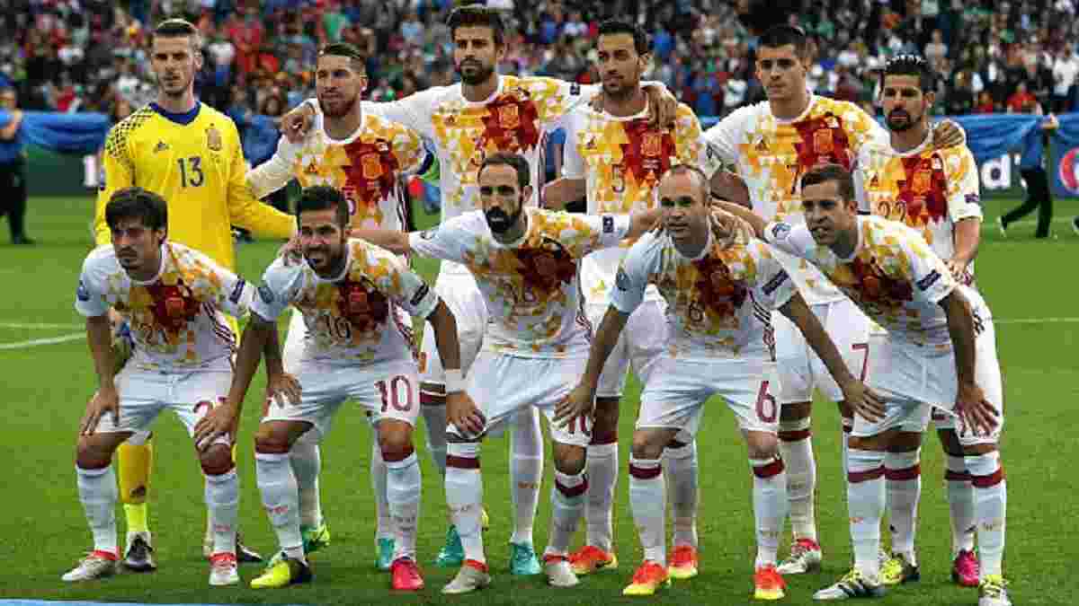 Іспанія оголосила заявку на матчі проти Македонії та Англії