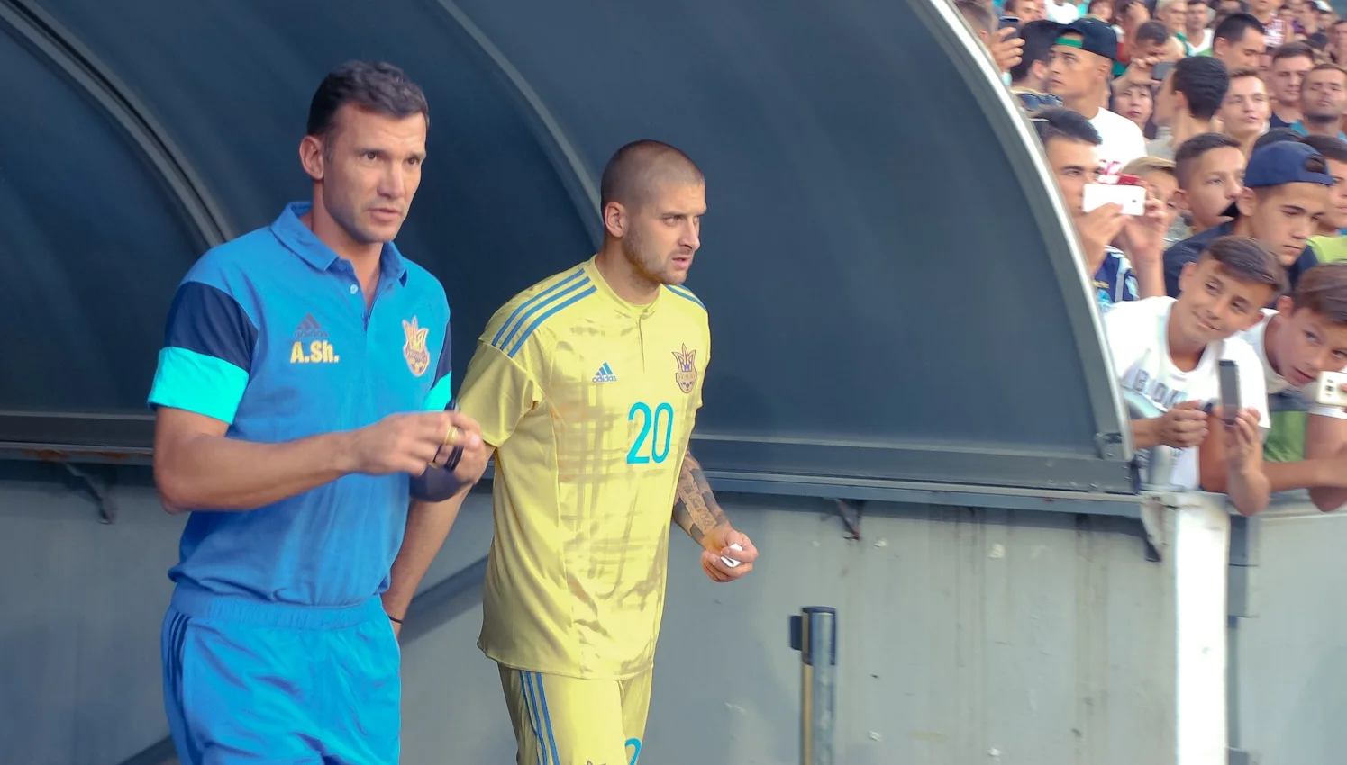 Шевченко та Ракицький / "Футбол 24"