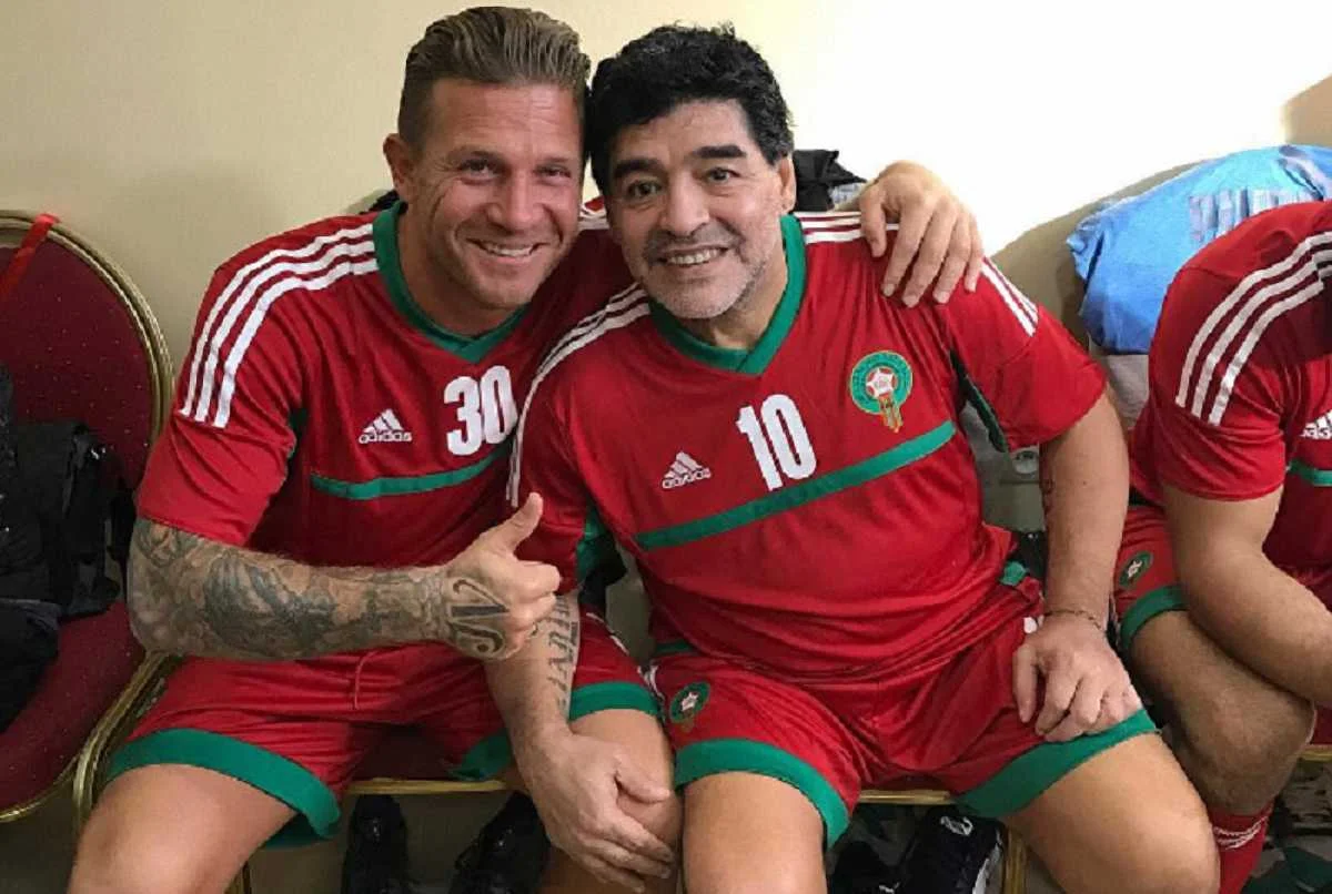 Андрей Воронин и Диего Марадона / Instagram