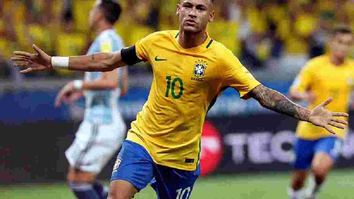 Неймар забив ювілейний гол за збірну Бразилії – рекорд Пеле все ближче