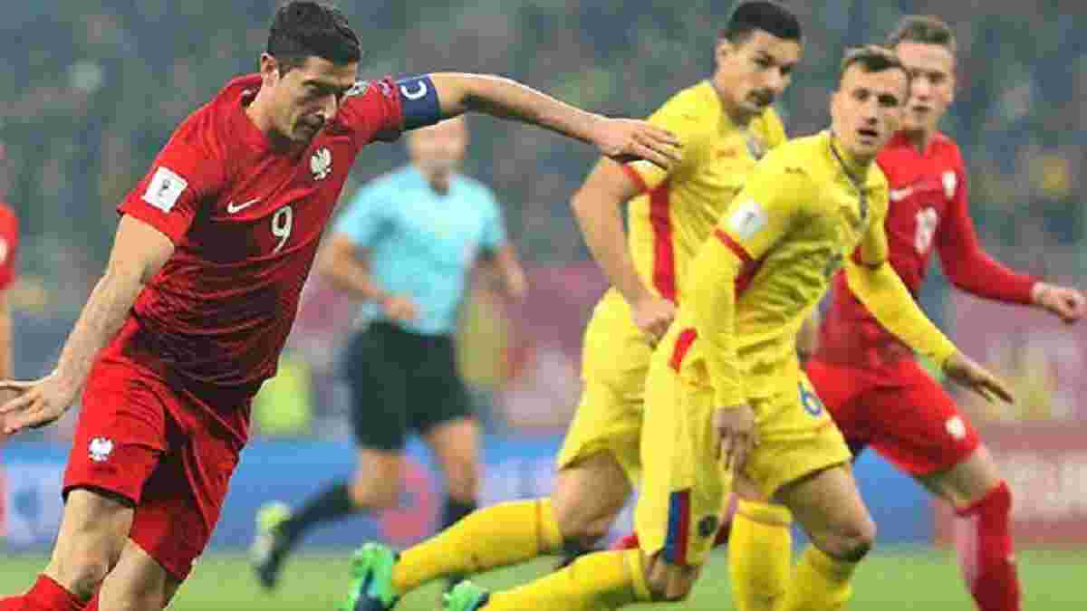 Как Левандовски забил гол Румынии после паса Теодорчика