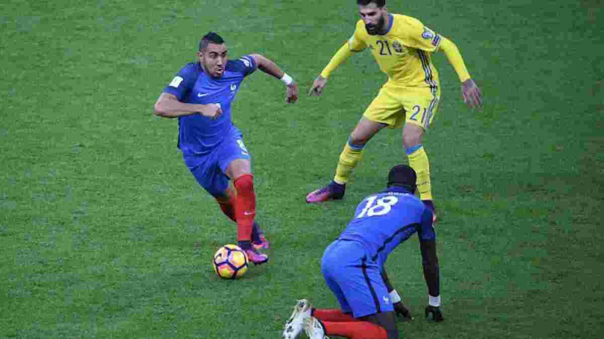 Франция – Швеция – 2:1. Видео голов и обзор матча