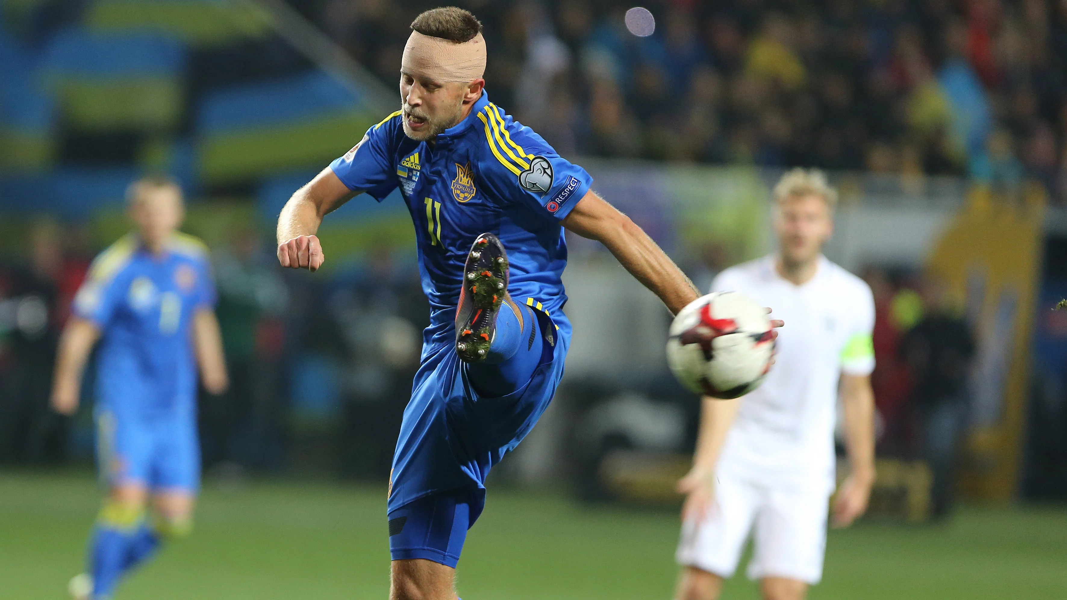 Артем Кравець, автор єдиного голу в матчі / Фото: Євген Кравс