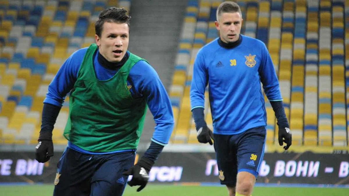 Євген Коноплянка і Артем Кравець