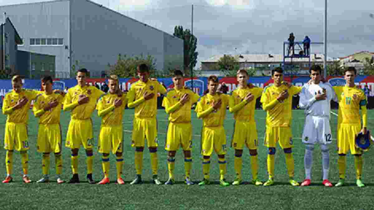 Збірна України U-16 зіграє 2 матчі проти однолітків з Італії