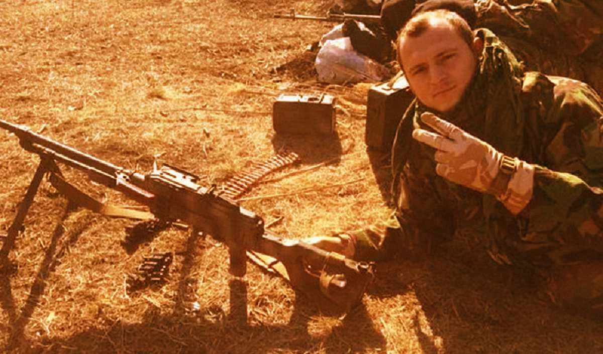 Роман Зозуля на стрельбах