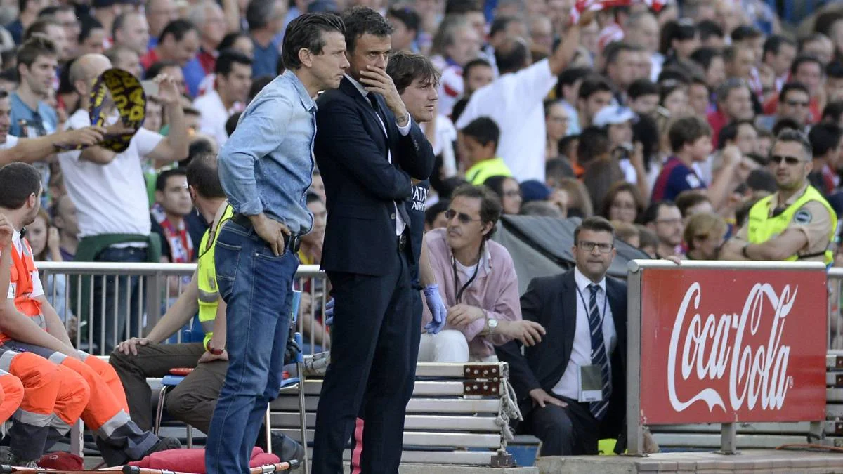 Луїс Енріке та Унсуе / getty images