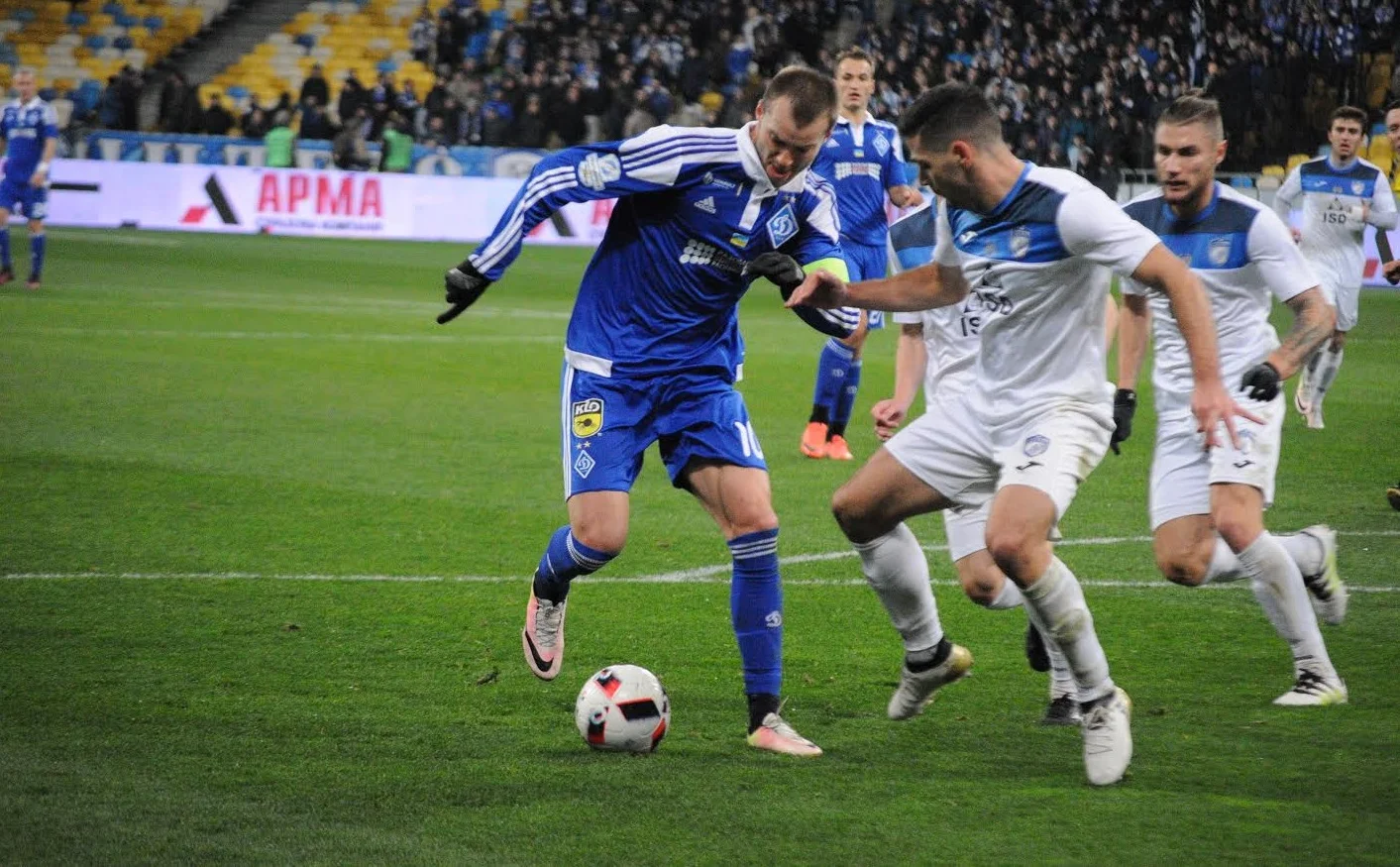 "Динамо" одолело "Сталь" / Фото: Футбол 24