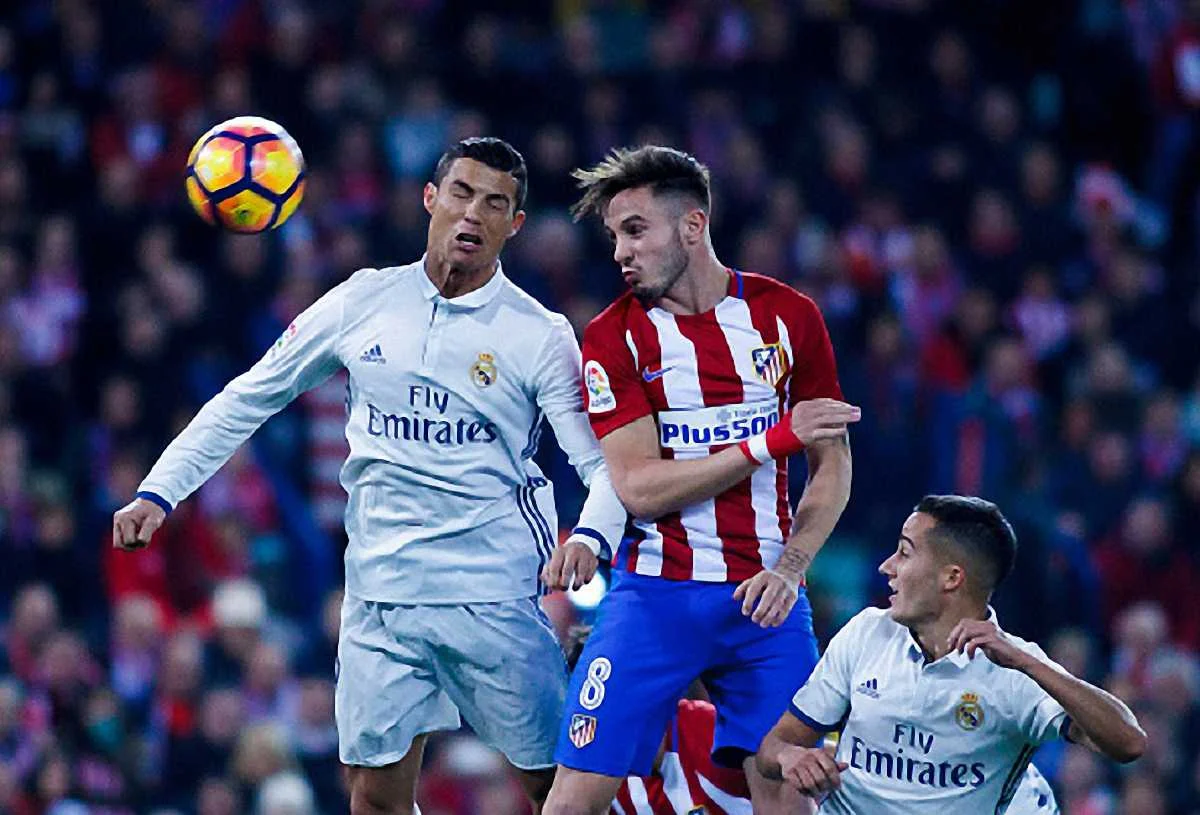 Роналду против Сауля Ньигеса / Getty Images