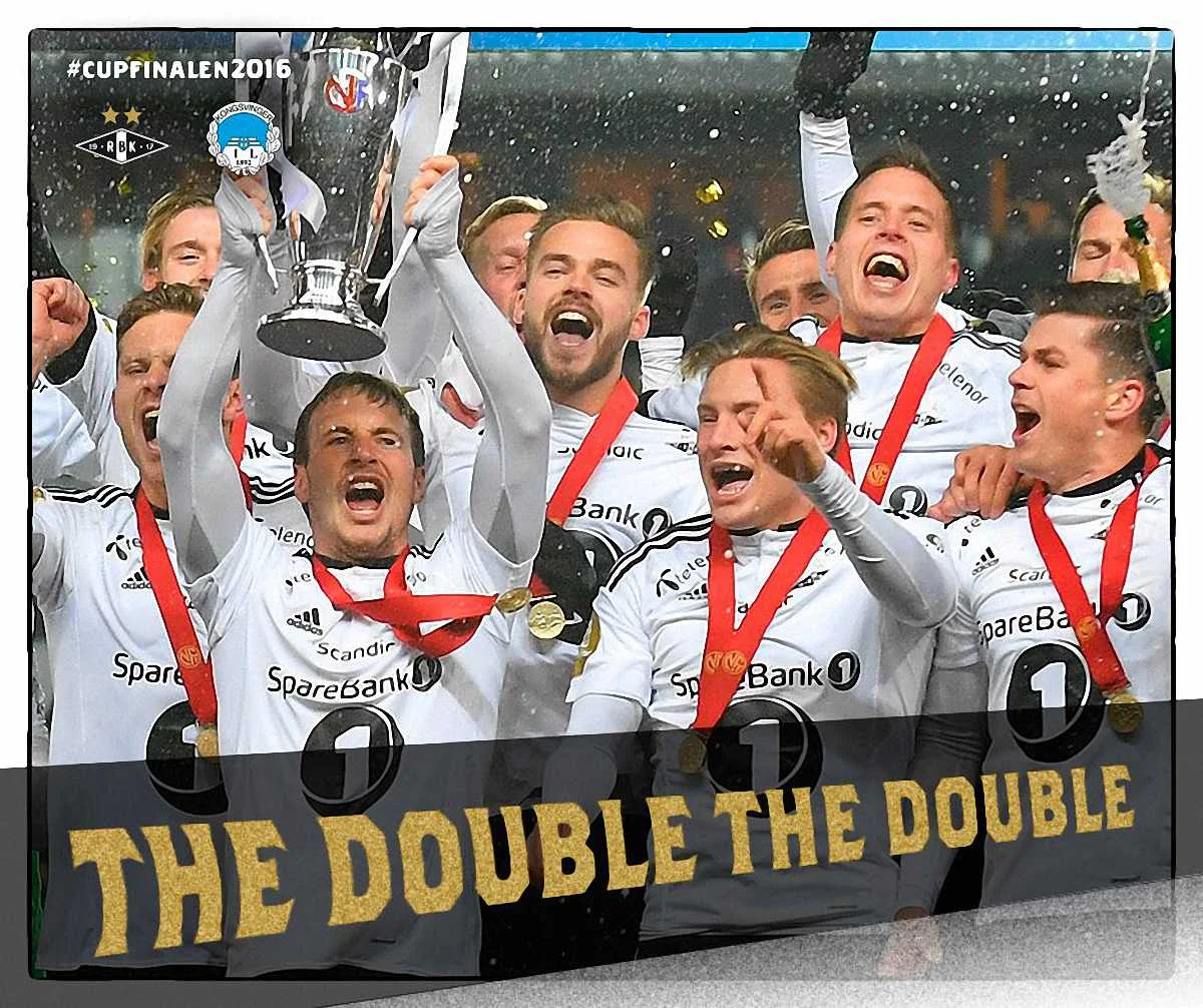 Фото к новости: "Русенборг" показал роскошный Mannequin Challenge во время получения Кубка Норвегии