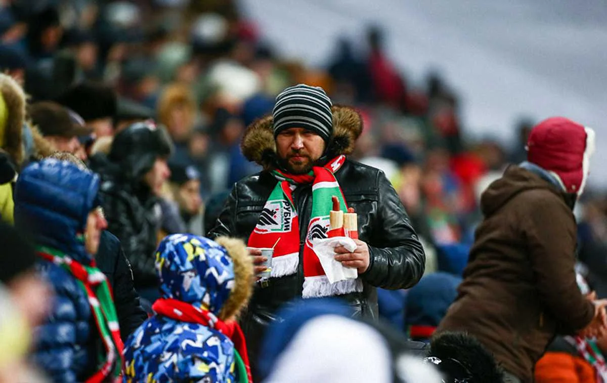 Болельщики на "Казань-Арене"