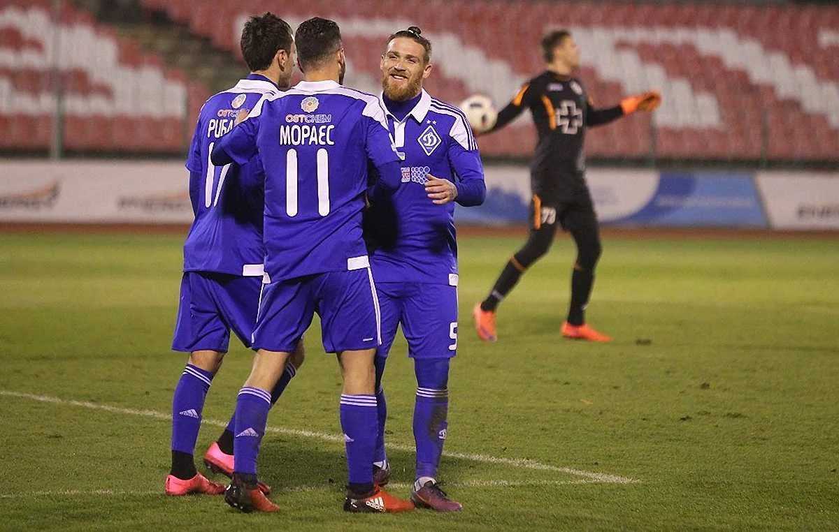 "Динамо" увозит из Луцка победу / Фото ФК "Динамо"