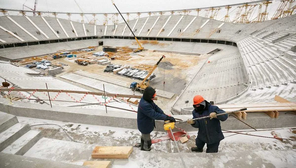Реконструкція стадіону у Волгограді