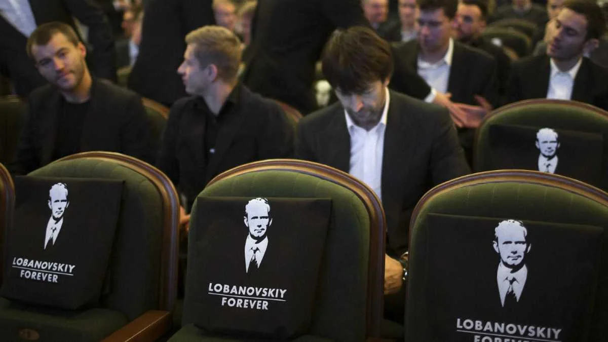 "Динамо" на показе "Лобановский навсегда"