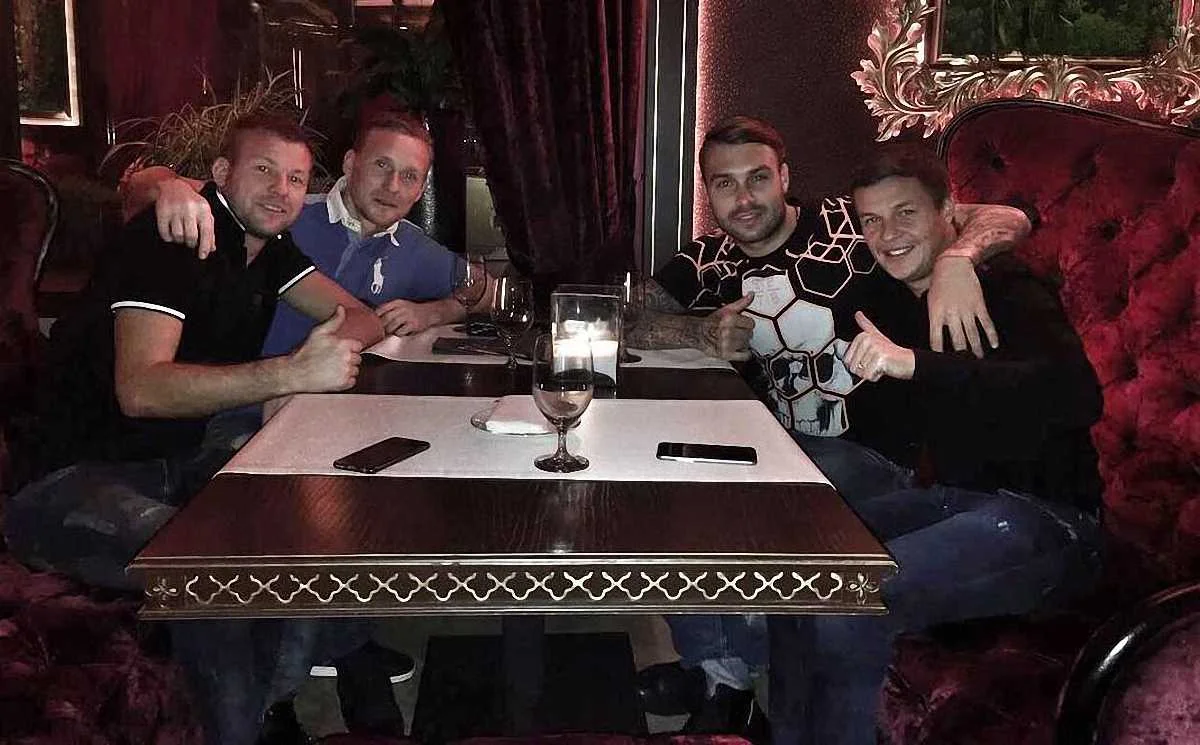 Міщенко поруч з Кожановим (справа)