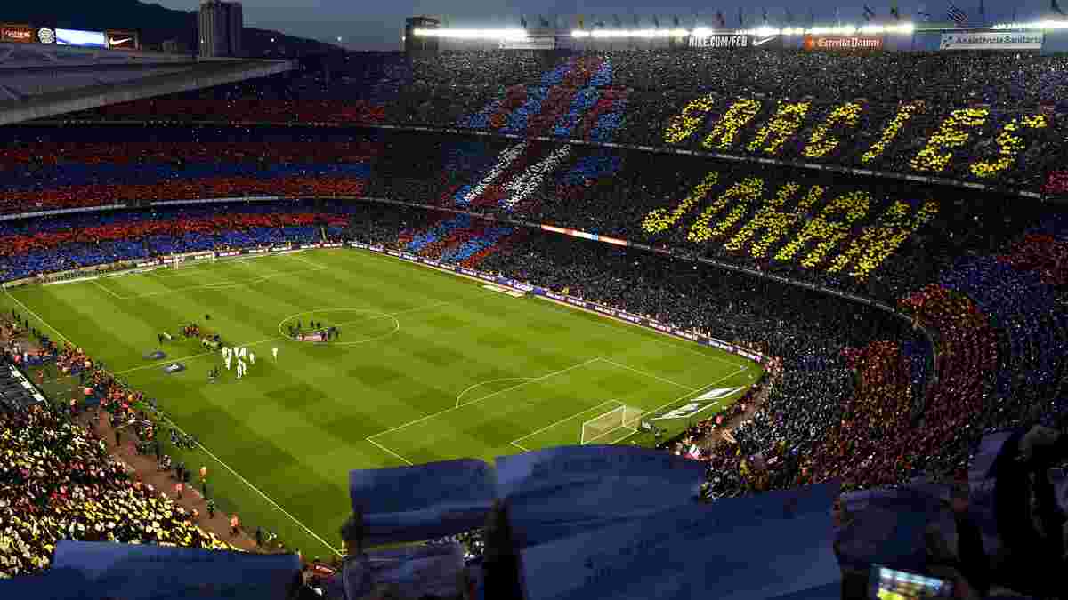 "Барселона" – "Реал". "Камп Ноу" вперше в історії утворить анімаційну мозаїку