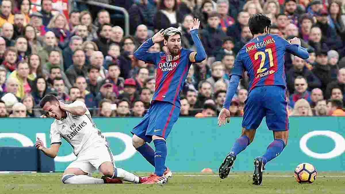Лукас Васкес: Був чистої води пенальті в матчі "Барселона" – "Реал" 
