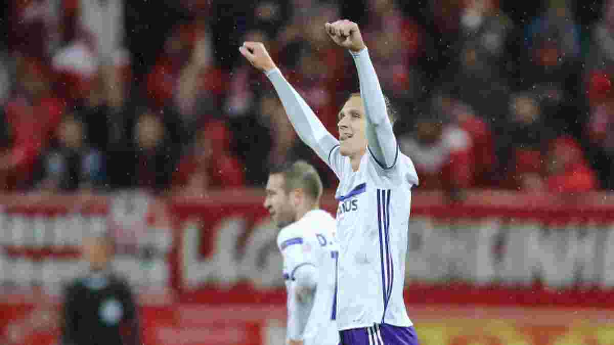 Теодорчик забил 21-й гол за "Андерлехт" и помог победить "Кортрейк"