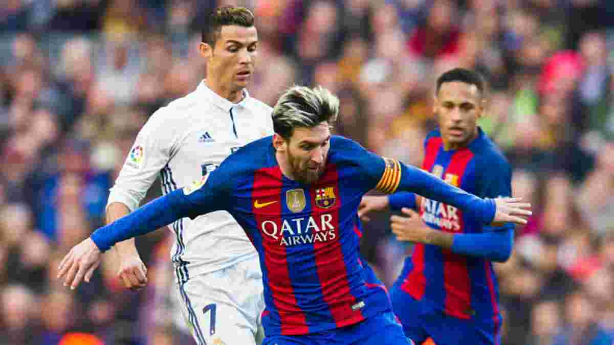 "Барселона" – "Реал": Як Роналду і Мессі боролись у карній зоні і мило спілкувались