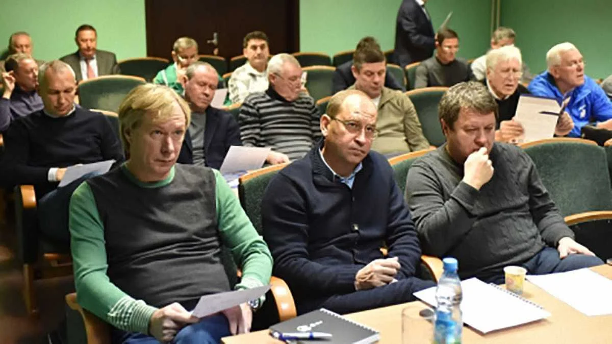 Алексей Михайличенко, Павел Яковенко и Александр Заваров / фото ФФУ