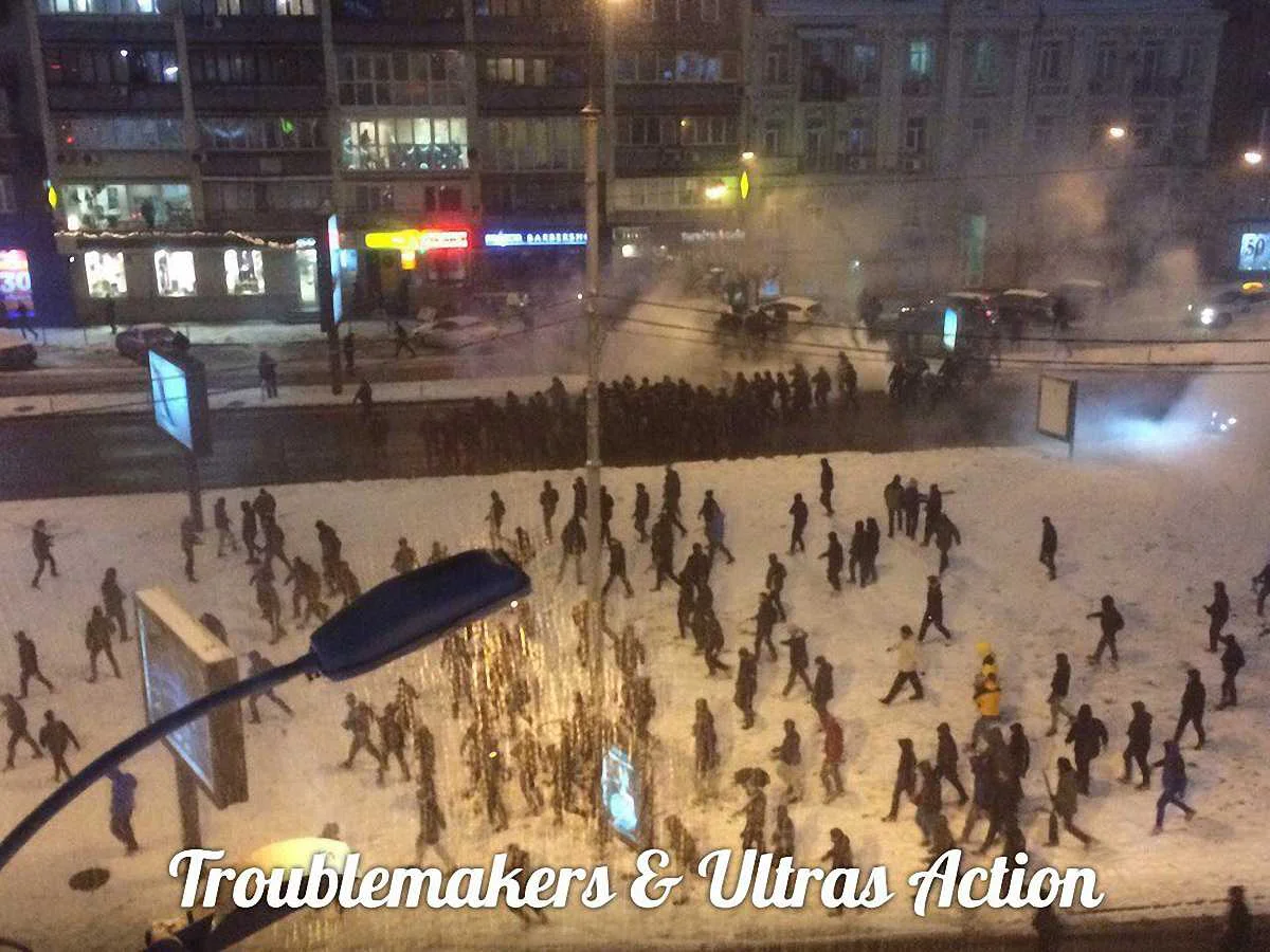 Фото Troublemakers & Ultras Action