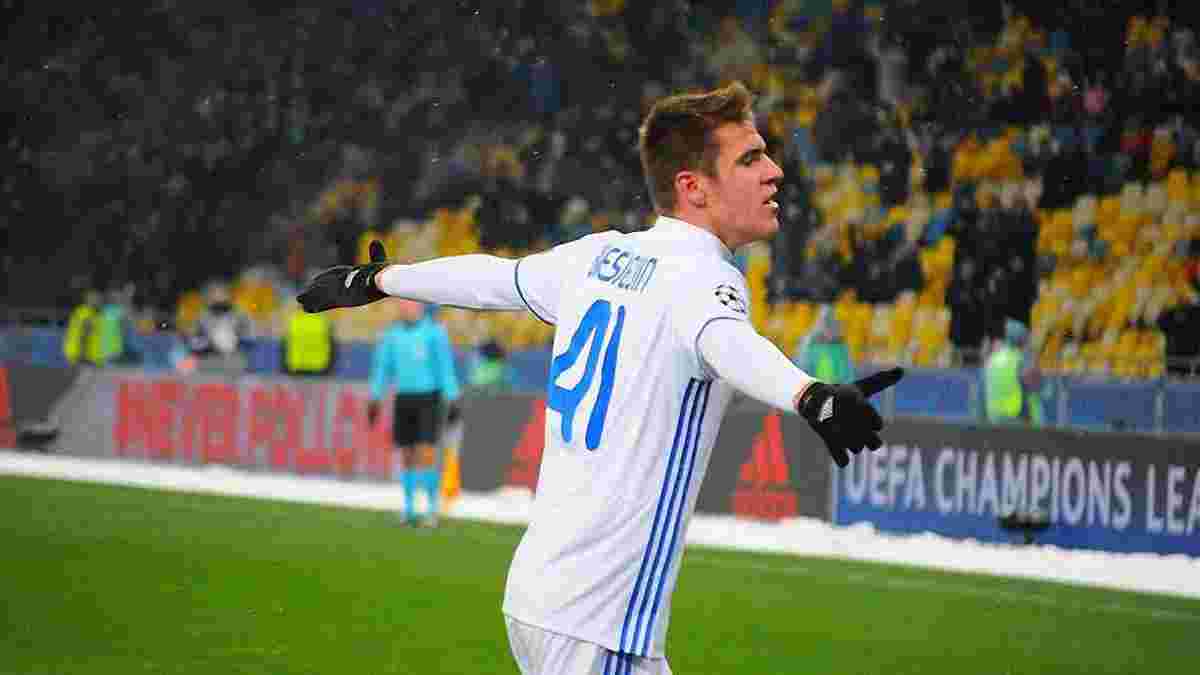Как Беседин забил первый гол за "Динамо" в Лиге чемпионов
